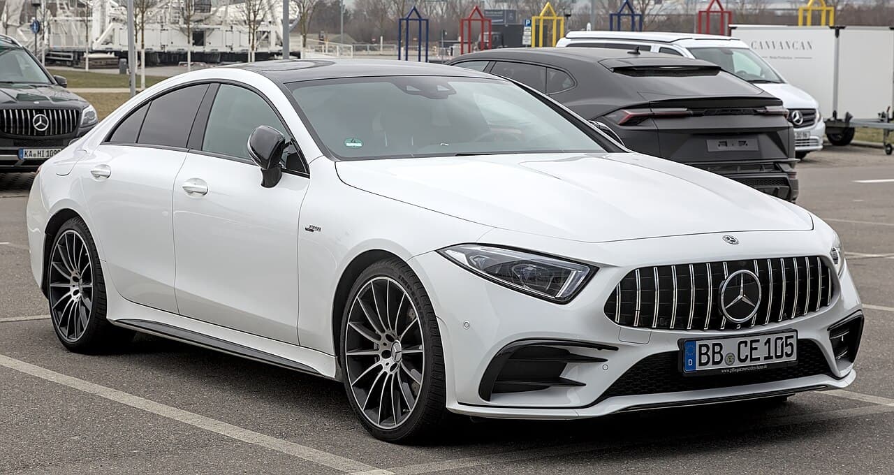 Mercedes-Benz CLS model photograph