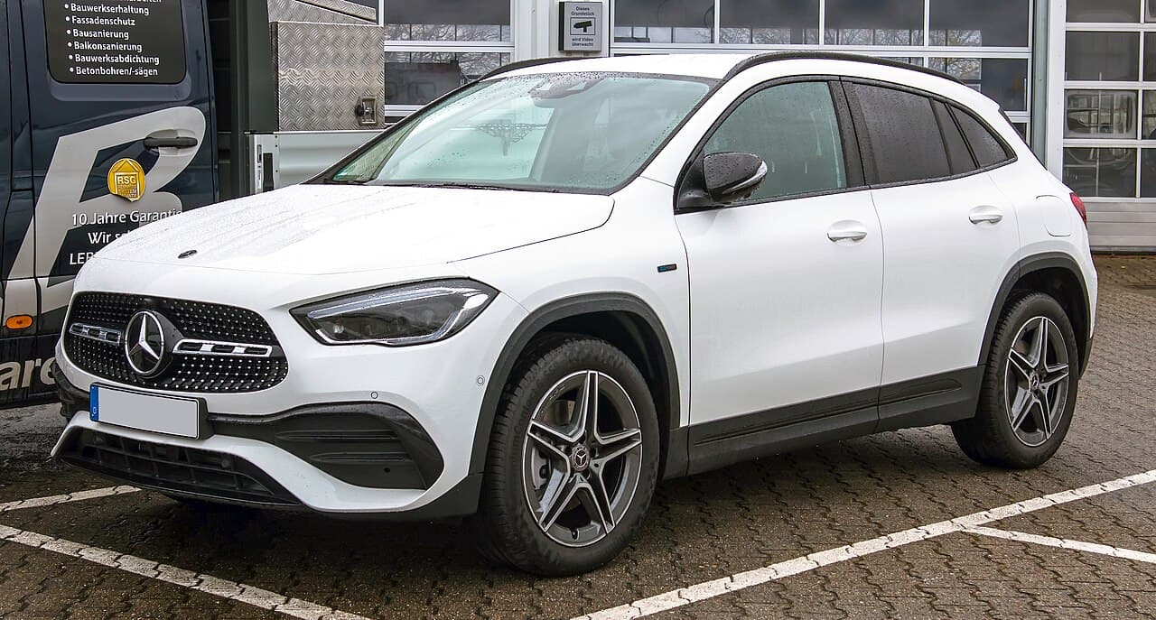 Mercedes-Benz GLA model photograph