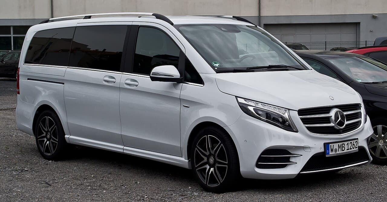 Mercedes-Benz V-Class model photograph
