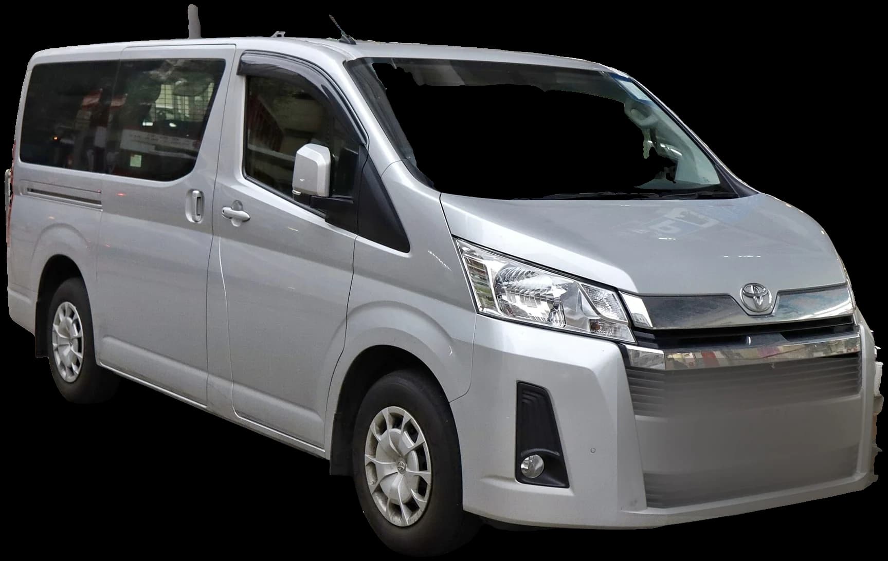 Toyota Hiace available for chauffeur-driven hire in Islamabad and Rawalpindi
