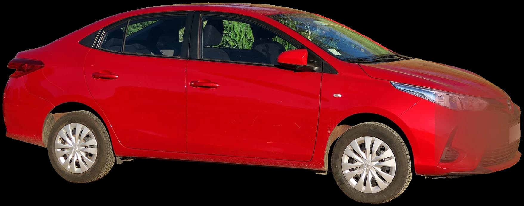 Toyota Yaris available for chauffeur-driven hire in Islamabad and Rawalpindi