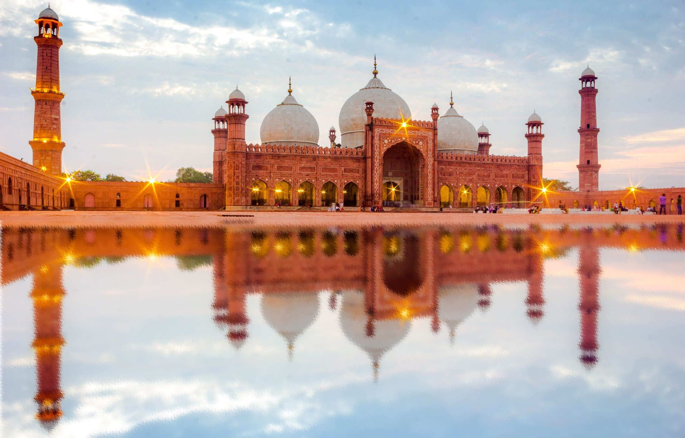 Historic architecture in Lahore